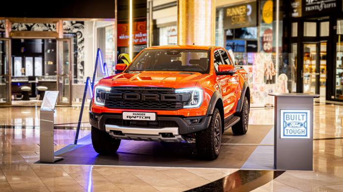 Το νέο Ford Ranger Raptor βρίσκεται στο «Golden Hall» 