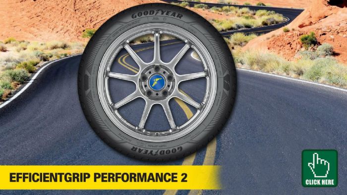 Το νέο ελαστικό της Goodyear παρέχει μια εξαιρετικά εντυπωσιακή χιλιομετρική απόδοση, αυξημένη κατά 50% συγκριτικά με τον προκάτοχό του. Χάρη στην τεχνολογία Mileage Plus Technology η οποία δίνει υψηλ Το νέο ελαστικό της Goodyear παρέχει μια εξαιρετικά εντυπωσιακή χιλιομετρική απόδοση, αυξημένη κατά 50% συγκριτικά με τον προκάτοχό του. Χάρη στην τεχνολογία Mileage Plus Technology η οποία δίνει υψηλ