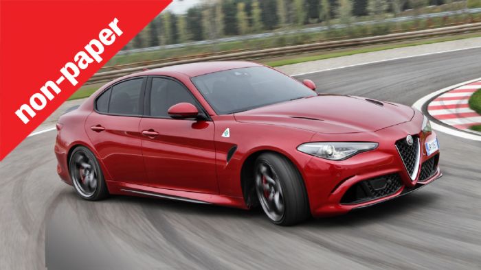 Η Alfa Romeo Giulia Quadrifoglio άναψε φωτιές και έκανε πολλούς να... παραμιλούν σε κατάσταση πανικού.