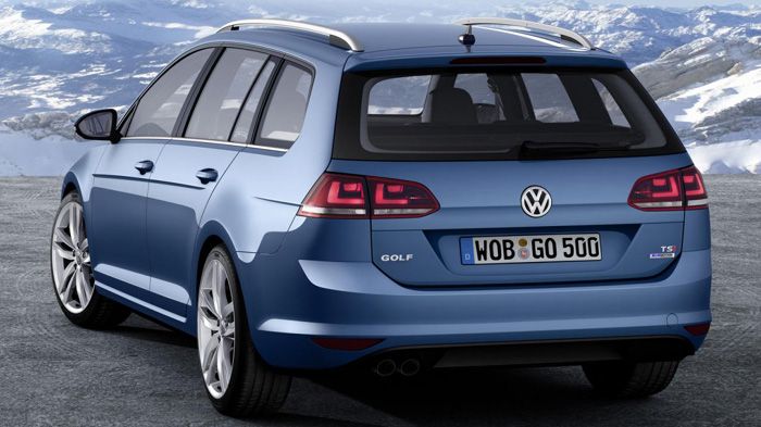 Κομψό σχεδιαστικά, το νέο VW Golf Variant συνδυάζει το τερπνόν μετά του ωφελίμου.
