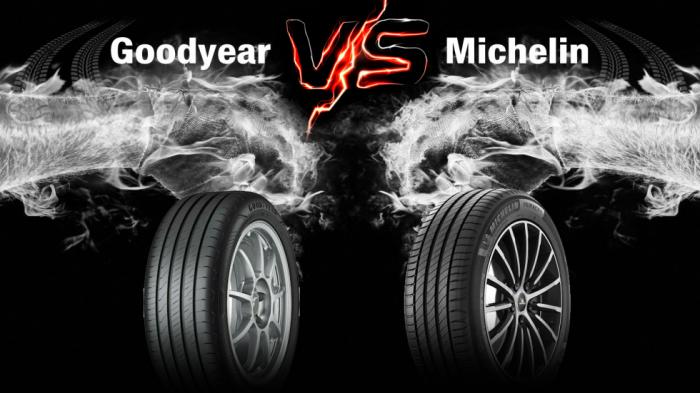 Test ελαστικών: Goodyear VS Michelin στην κόντρα!  