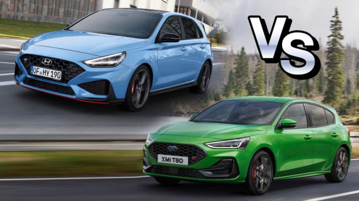 Στα 280 άλογα, Ford Focus ST ή Hyundai i30 N;  