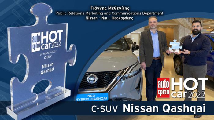 Τα C-SUV είναι η πιο hot κατηγορία, βάσει της ψηφοφορίας, και το ολοκαίνουργιο Nissan Qashqai είναι το Hot Car 2022 σε αυτή την κλάση! Κονταροχτυπήθηκε με το Hyundai Tucson, άλλα στο τέλος ο επι σειρά