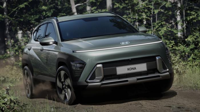 Δεύτερης γενιάς Kona σε βενζίνη, υβριδικό και αμιγώς ηλεκτρικό Δεύτερης γενιάς Kona σε βενζίνη, υβριδικό και αμιγώς ηλεκτρικό