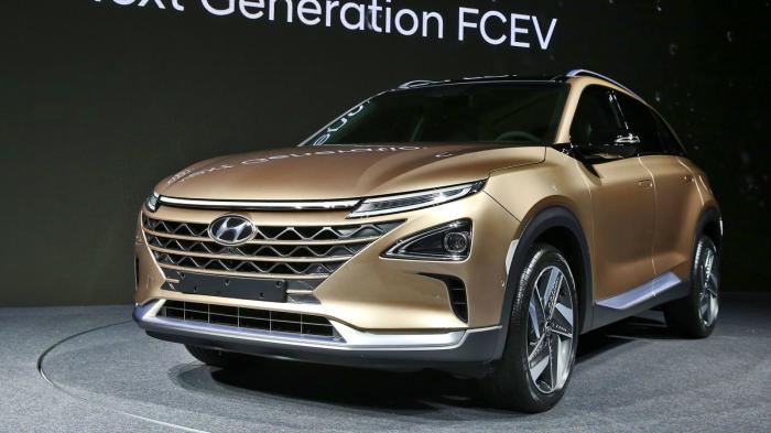Στη δημοσιότητα έδωσε η Hyundai φωτογραφίες από το FCEV (Fuel Cell Electric Vehicle) μοντέλο της επόμενης γενιάς.