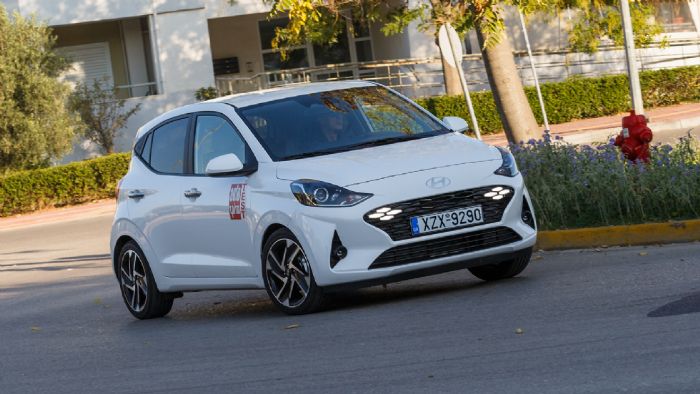 Δοκιμή: Ανανεωμένο Hyundai i10 | Αυτόματο με 84 PS 