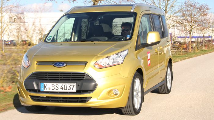 Ευχάριστο στην οδήγηση είναι το νέο Ford Tourneo Connect, με τον 1.000άρη  EcoBoost να του ταιριάζει... γάντι.