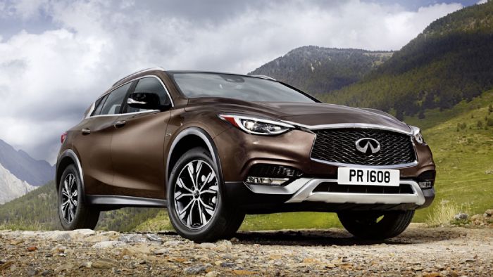 Το Infiniti QX30 αποτελεί την crossover έκδοση του Q30.