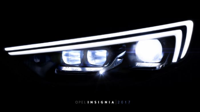 Η Opel θα λανσάρει την επόμενη γενιά φώτων IntelliLux LED με τη νέα γενιά του Insignia που θα παρουσιαστεί το 2017.