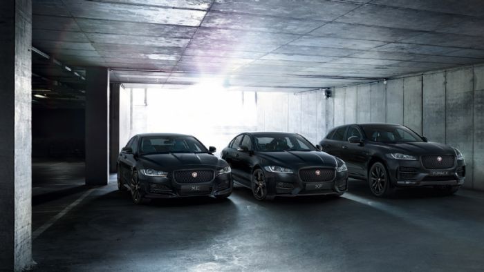 Η Jaguar λανσάρει τις εκδόσεις Black Edition στα best-seller μοντέλα της γκάμας της, τις XE, XF και F-Pace, στις οποίες περιλαμβάνεται προαιρετικός εξοπλισμός ως στάνταρ