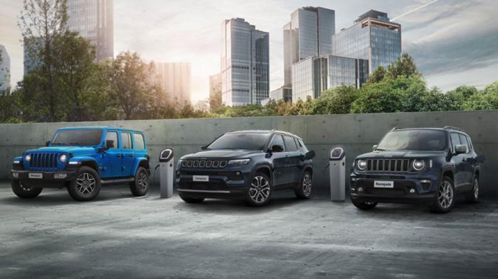 Τα 4 Plug-in hybrid μοντέλα της Jeep Τα 4 Plug-in hybrid μοντέλα της Jeep