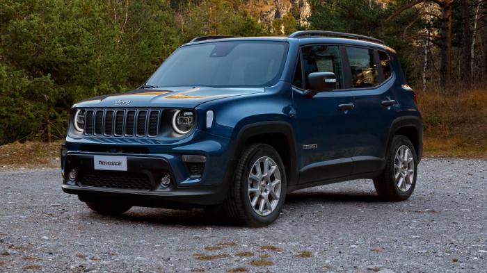 Αναβαθμισμένο Jeep Renegade: Με μεγάλες οθόνες, κάμερα και 5 εκδόσεις 