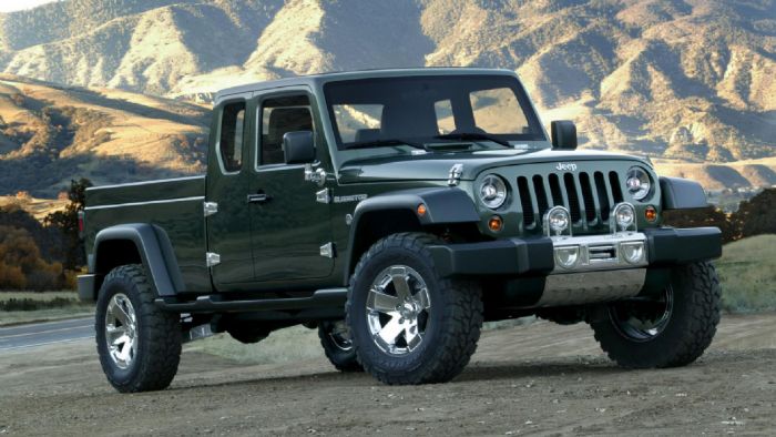 Νέο Jeep Wrangler Pick-Up 