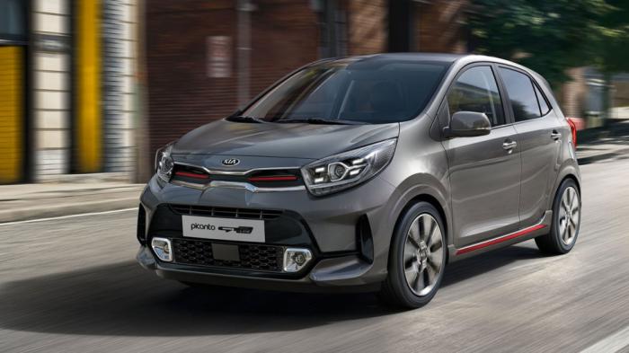Βλέπετε το τρέχον Kia Picanto στην έκδοση GT-Line. Βλέπετε το τρέχον Kia Picanto στην έκδοση GT-Line.