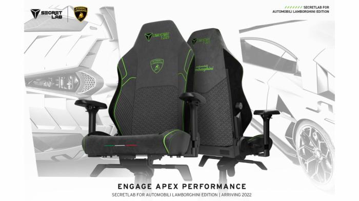 Η Lamborghini παρουσίασε τη νέα της καρέκλα για gamers 