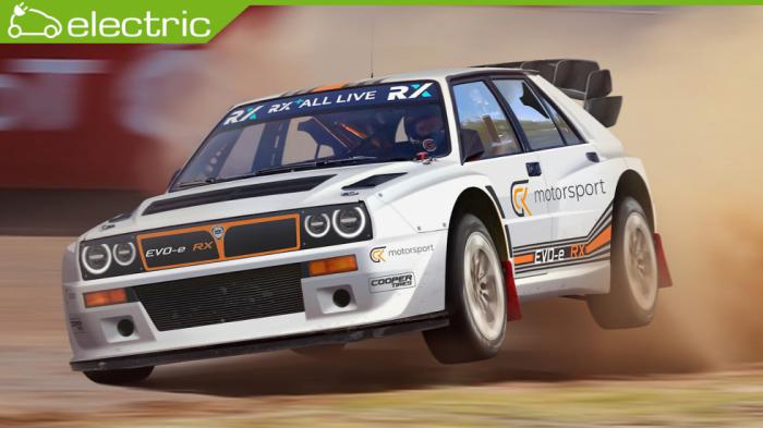 Η ηλεκτρική Lancia Delta Ιntegrale στο Πρωτάθλημα Rallycross! 