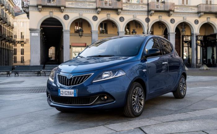 H Lancia Ypsilon που κυκλοφορεί στην Ιταλία.