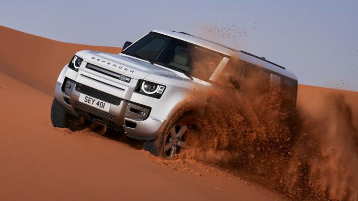 Πρεμιέρα στις 31/5 για το 8θέσιο Land Rover Defender 130! Πρεμιέρα στις 31/5 για το 8θέσιο Land Rover Defender 130!