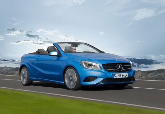 Πραγματική πρόκληση η νέα κάμπριο Mercedes A-Class, έρχεται το 2013. Πραγματική πρόκληση η νέα κάμπριο Mercedes A-Class, έρχεται το 2013.