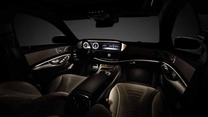 Ο εσωτερικός διάκοσμος της νέας Mercedes-Benz-S-Class είναι κυριολεκτικά άλλης… κλάσης.