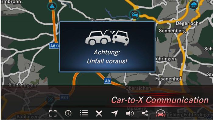 Το σύστημα «Car-to-X» θα κάνει την πρώτη εμφάνιση του μέσα στο έτος και θα επιτρέπει μεταξύ άλλων στα οχήματα να «επικοινωνούν» με άλλα οχήματα.