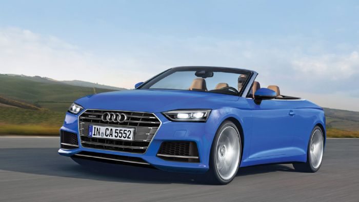 Το Audi A5 Cabrio θα έρθει να πλαισιώσει τη γκάμα του μοντέλου, μετά και την άφιξη της Coupe έκδοσης.