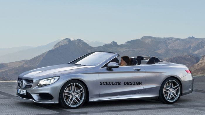 Η Mercedes-Benz S-Class Cabriolet (ψηφιακά επεξεργασμένη φωτό) θα κάνει το επίσημο ντεμπούτο της το Σεπτέμβριο, στην έκθεση της Φρανκφούρτης, με το εμπορικό της λανσάρισμα να ακολουθεί.