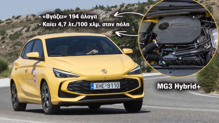 MG3 Hybrid+: Τα φθηνά άλογα επέστρεψαν μετά από δεκαετίες MG3 Hybrid+: Τα φθηνά άλογα επέστρεψαν μετά από δεκαετίες