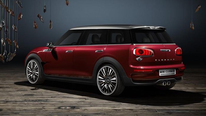 Το νέο concept Clubman είναι 5θυρο και μεγαλύτερο από το απερχόμενο μοντέλο, κάτι που αναμένουμε και για το νέο μοντέλο παραγωγής.