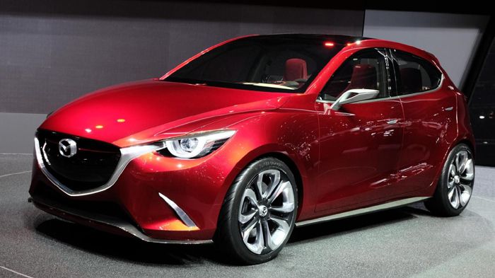 H επόμενη γενιά του Mazda2 (στη φωτό το Hazumi concept) θα διαθέτει και plug-in hybrid έκδοση, η οποία θα διαθέτει έναν μικρής χωρητικότητας περιστροφικό κινητήρα Wankel.