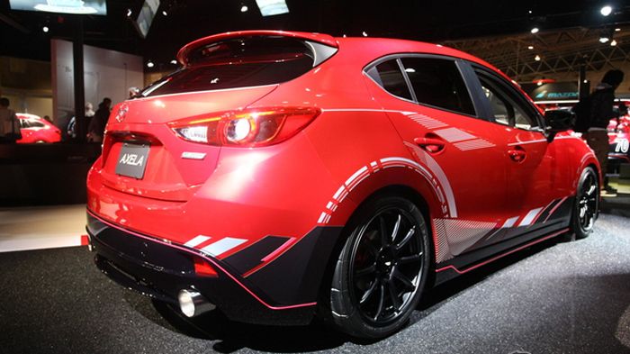 Το νέο 4κίνητο Mazda3 MPS θα μπει στην παραγωγή –κατά το χρονοδιάγραμμα της εταιρείας- το 2017 (εικόνα το Mazda 3 Sport concept).