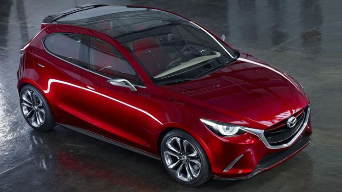 Οι φωτογραφίες του νέου Mazda Hazumi concept αποκαλύπτουν ένα δυναμικό μικρό μοντέλο, που υιοθετεί τις γραμμές της σχεδιαστικής γλώσσας Kodo της ιαπωνικής φίρμας.