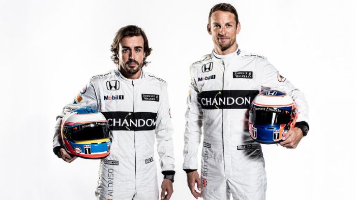 Οι Fernando Alonso και Jenson Button δηλώνουν αισιόδοξοι για τη νέα σεζόν στο πρωτάθλημα της Formula 1. Οι Fernando Alonso και Jenson Button δηλώνουν αισιόδοξοι για τη νέα σεζόν στο πρωτάθλημα της Formula 1.