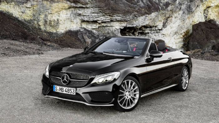 Η νέα Mercedes-Benz C-Class Cabrio βασίζεται στην C-Class Coupe και τραβάει τα βλέμματα με την εντυπωσιακή της σχεδίαση και τις ελκυστικές της γραμμές.