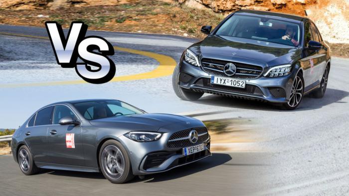 Old vs New: Η νέα Mercedes C-Class πήγε πολλά βήματα μπροστά  