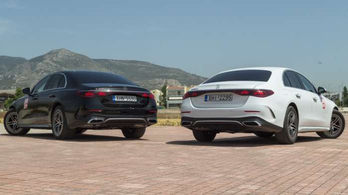 Η E-Class είναι η κορυφαία λιμουζίνα της κατηγορίας. H Plug-in υβριδική E 300 e προσφέρει τα καλά της ηλεκτροκίνησης στην καθημερινότητα χωρίς το άγχος της αυτονομίας, ενώ η diesel Ε 220 d είναι 12 χι
