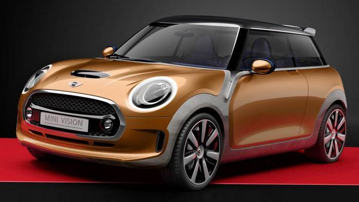 Το εικονιζόμενο Mini Vision είναι το σχεδιαστικό μοτίβο, στο οποίο θα στηριχτεί το νέο Mini Cooper, που θα κάνει ντεμπούτο στο Λος Αντζελες, ενώ θα βασίζεται στην καινούργια προσθιοκίνητη πλατφόρμα τη