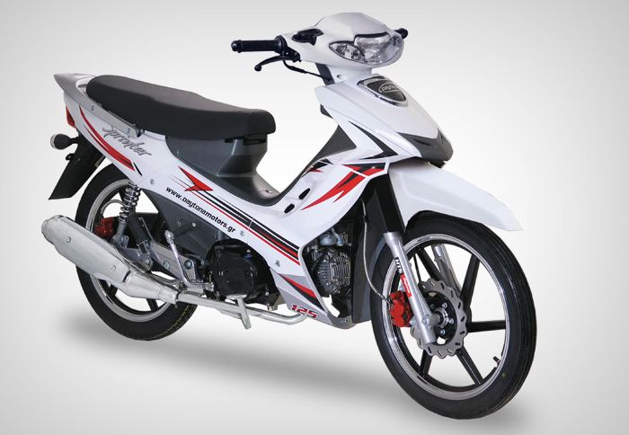 Με τιμή στα 1.465 ευρώ, το Daytona Sprinter 125i είναι το φτηνότερο παπί με σύστημα injection.