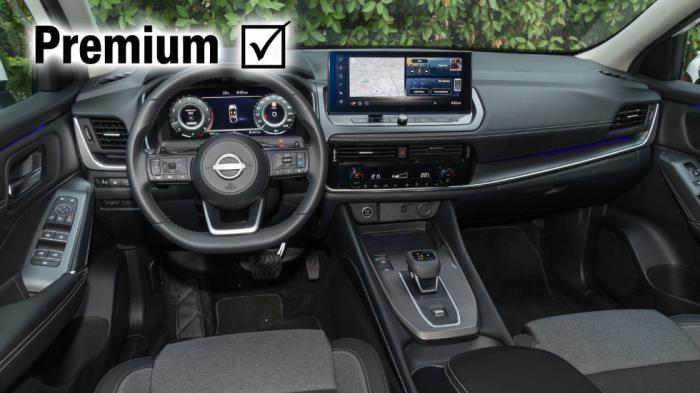 Το Nissan Qashqai κάνει ένα σαφές «άνοιγμα» προς τις παραδοσιακές premium προτάσεις του ανταγωνισμού στα οικογενειακά SUV, αναβαθμιζόμενο σε εικόνα, ποιότητα και εξοπλισμό στην ανανεωμένη του έκδοση. Το Nissan Qashqai κάνει ένα σαφές «άνοιγμα» προς τις παραδοσιακές premium προτάσεις του ανταγωνισμού στα οικογενειακά SUV, αναβαθμιζόμενο σε εικόνα, ποιότητα και εξοπλισμό στην ανανεωμένη του έκδοση.