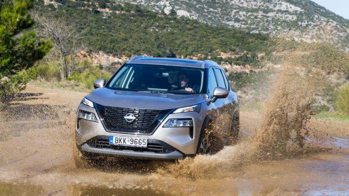 Δοκιμή: Υβριδικό Nissan X-Trail, δε μασάει από χώμα και… βενζινάδικα 