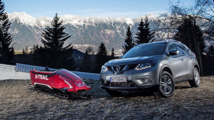 X-Trail... έλκηθρο 