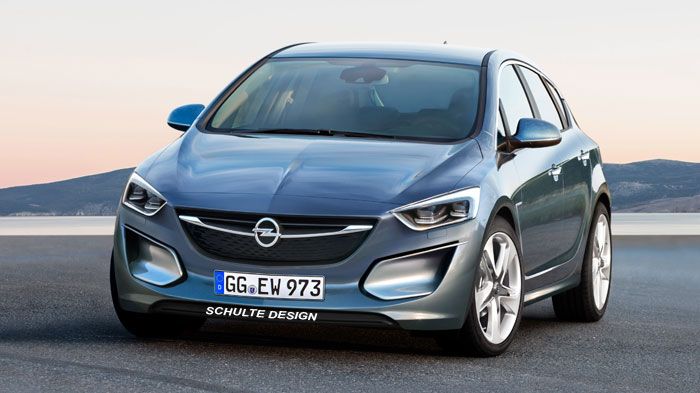 Η κατασκοπευτική ηλεκτρονικά επεξεργασμένη φωτογραφία μας αποκαλύπτει πως πρόκειται να είναι σχεδιαστικά η νέα γενιά του Opel Astra.