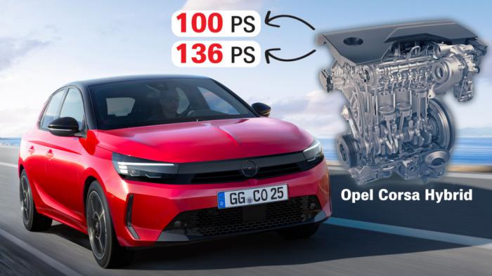 Opel Corsa: Ήπια υβριδικό με 100 ή 136 άλογα; Opel Corsa: Ήπια υβριδικό με 100 ή 136 άλογα;