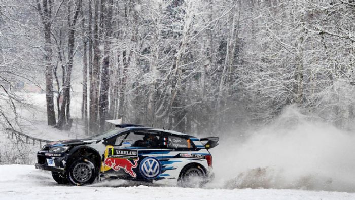 Ο Sebastien Ogier διεύρυνε το προβάδισμά του από τον 2ο Hayden Paddon, από τα 26,9 δλ. που ήταν χθες, στα 32,4 δλ. στην αρχή της σημερινής αγωνιστικής μέρας.