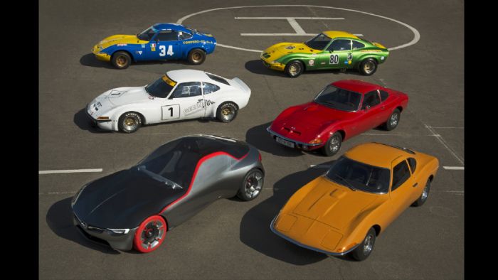 Το Opel GT Concept θα προσπαθήσει να σταθεί δίπλα στους προγόνους του, στην Techno Classica στο Έσσεν 6 με 10 Απριλίου 2016. Το Opel GT Concept θα προσπαθήσει να σταθεί δίπλα στους προγόνους του, στην Techno Classica στο Έσσεν 6 με 10 Απριλίου 2016.