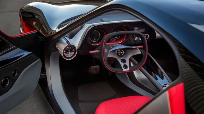 Στο GT Concept το σύστημα Opel HMI περιμένει να αναγνωρίσει τον οδηγό και να προσαρμοστεί στις ανάγκες του – και όχι το αντίθετο.