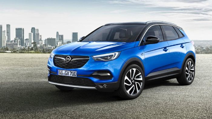 Το νέο Opel Grandland X έχει υιοθετήσει πλήρως το νέο σχεδιαστικό μοτίβο της μάρκας.
