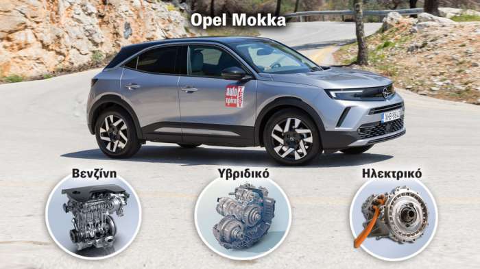 Η γκάμα των κινητήρων του Opel Mokka Η γκάμα των κινητήρων του Opel Mokka