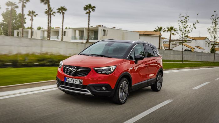 Η Opel προσφέρει τώρα πρόσθετα συστήματα υποστήριξης οδηγού για το Crossland X.