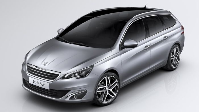 Το νέο Peugeot 308 στέισον θα παρουσιαστεί επίσημα στο Σαλόνι της Γενεύης, τον Μάρτιο του 2014.